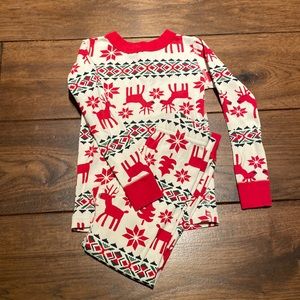 Hanna Andersson Long John Pajamas in Organic Cotton size 5.